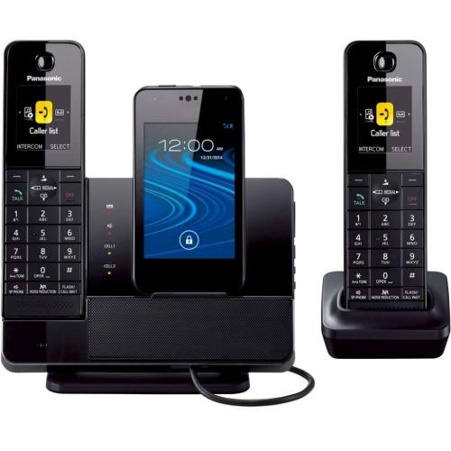 KX-PRD262B Link2cell Digital Phone With Smartphone Integration And Answering Machine 2 Cordless Handsets picture 1