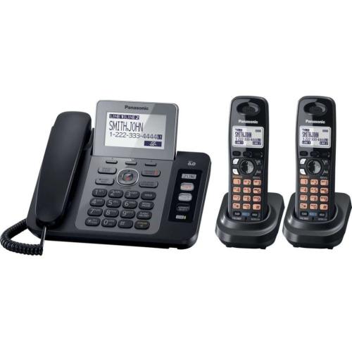KX-TG9472B Two Line Expandable Digital Answering System With Contact Sync picture 1