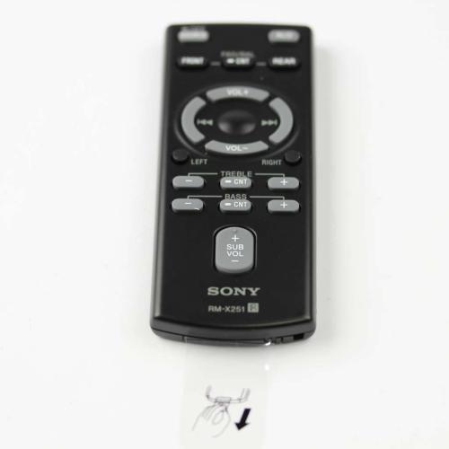 1-489-850-12 Remote Control (Rm-x251) picture 1