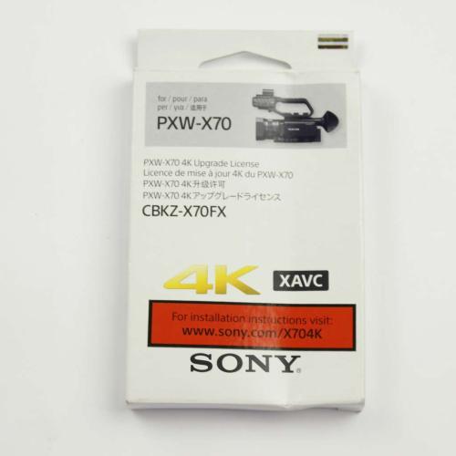 CBKZX70FX 4K Upgrade License For Pxwx70 picture 1
