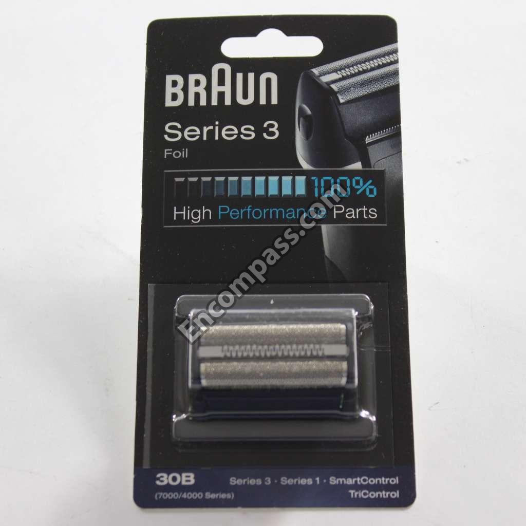 30B Foil screen + Frame for Braun 3 Series SmartControl 4000 SyncroPro  &7000 TriControl Series 5495