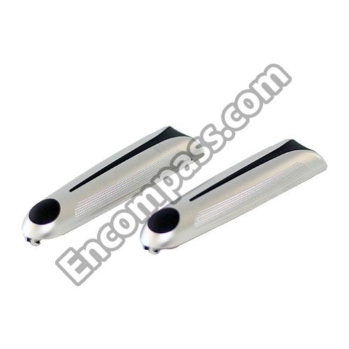 67030533 Side Covers, Silver/dark Blue picture 1