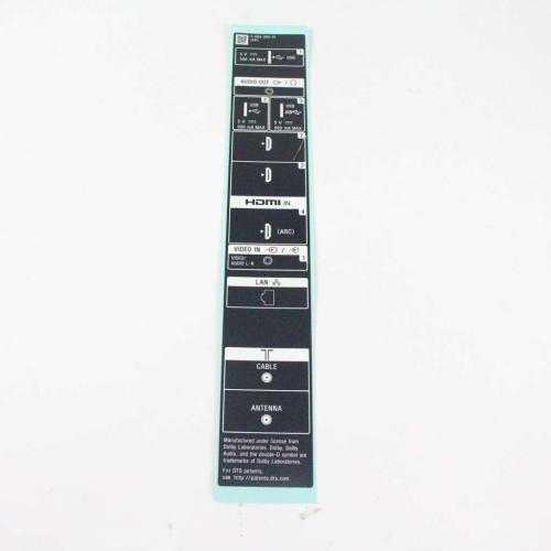 4-583-384-31 Label, Side Terminal (Pdt M1) picture 1