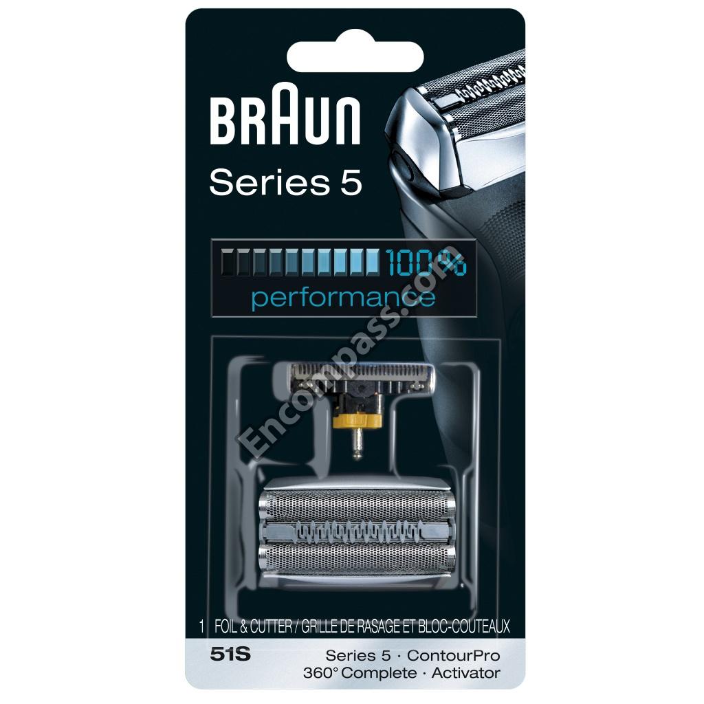 81515102 51S Braun Foil And Cutter Kit