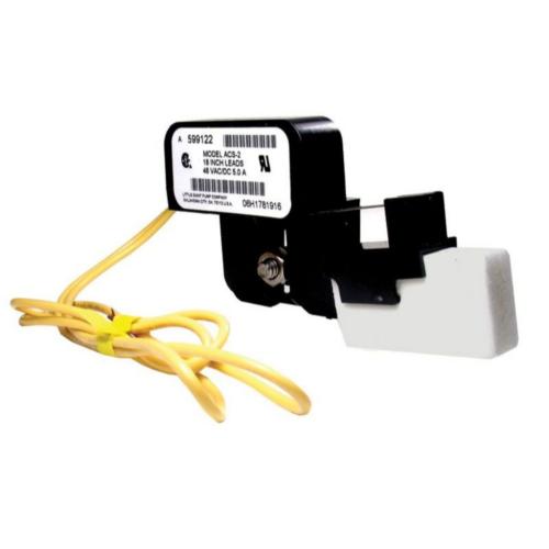 84-ACS-2-18 Condensate Overflow Safety Switch - Pan Mount (18 In. Leads)