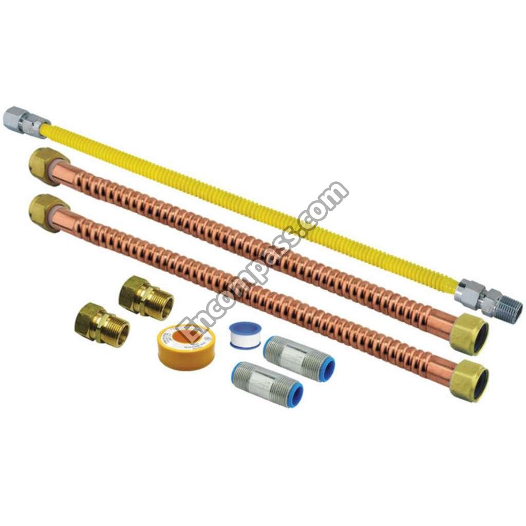 UV20017 Gas Water Heater Installation Kit - 18 In. Connectors
