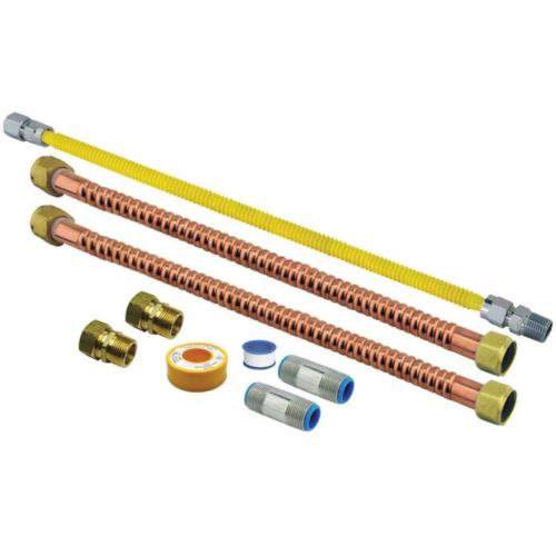 UV20017 Gas Water Heater Installation Kit - 18 In. Connectors