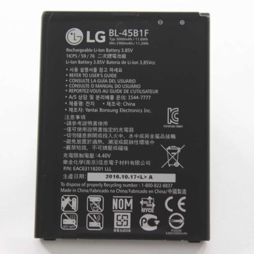 EAC63118201 Rechargeable Battery,lithium Ion picture 1