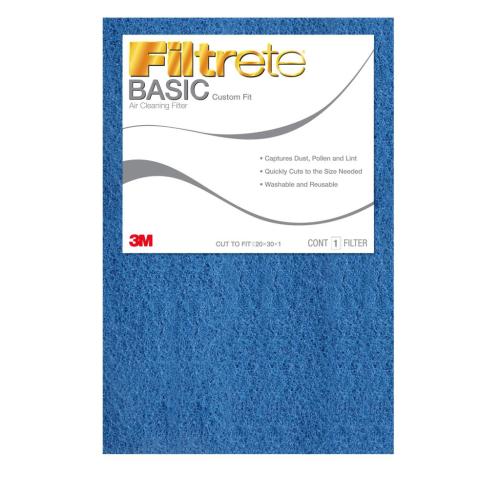 HDWRCTF-12 Basic Air Filter 20 In X 30 In X 1 In Cut To Fit picture 1