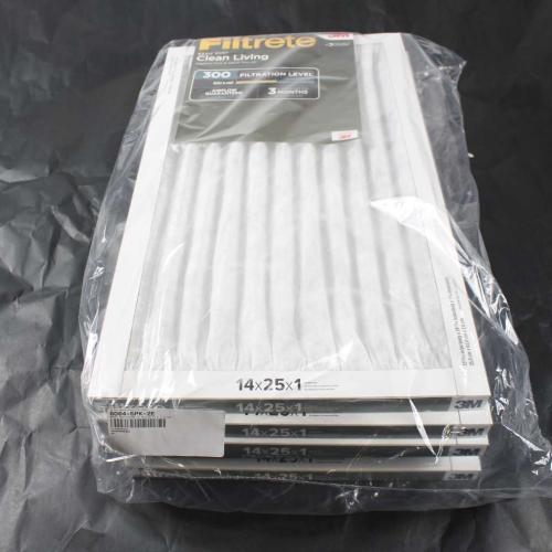 BD04-6PK-2E Basic Dust Filter 14 In X 25 In X 1 In 6/Pk picture 1