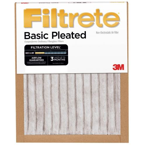 FBA03DC-6 Basic Pleated Air Filter 20 In X 25 In X 1 In picture 1