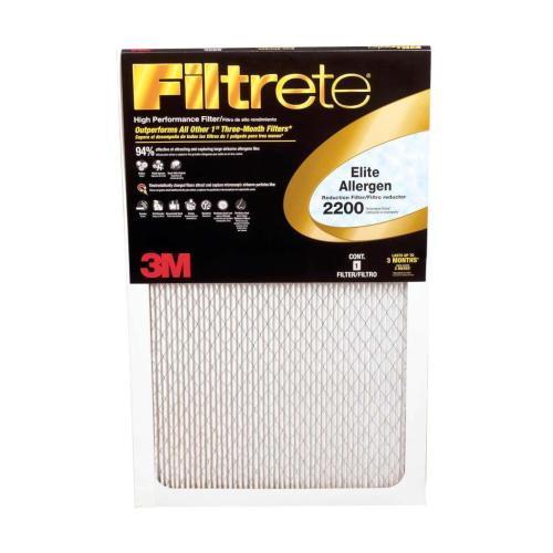 EA04DC-6 Elite Allergen Reduction Filters 14 In X 25 In X 1 In picture 1