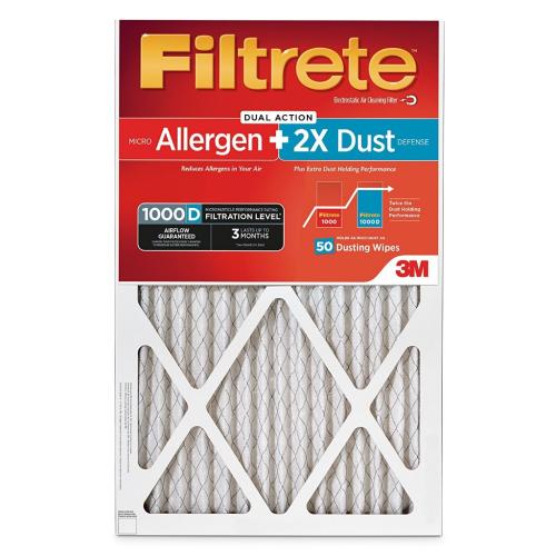 9801PLUS-4 Micro Allergen Plus Dust Filter 16 In X 25 In X 1 In picture 1