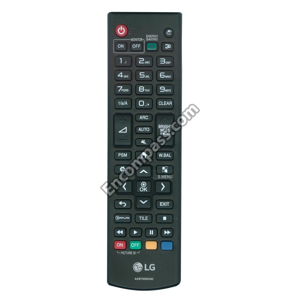 AKB75095383 Remote Controller Assembly