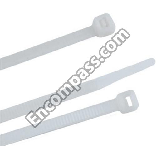 CT4-18C9 4 Inch White Cable Ties Qty: 100 picture 1