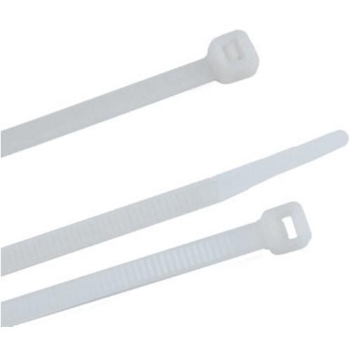 CT4-18C9 4 Inch White Cable Ties Qty: 100