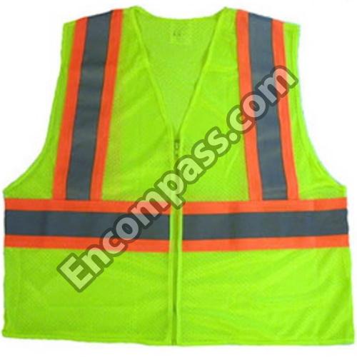 CLIISV Class 2 Neon Green Safety Vest picture 1