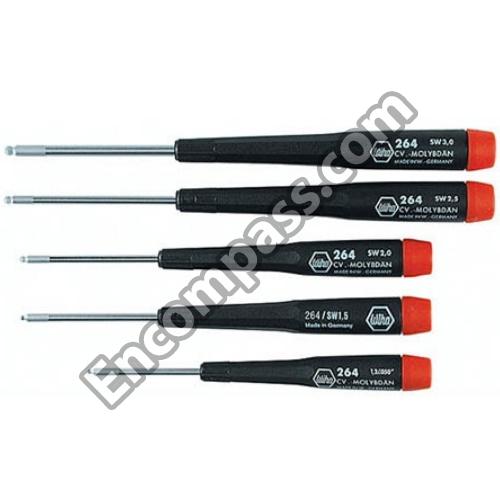 26491 5 Piece Metric Ball End Hex Driver