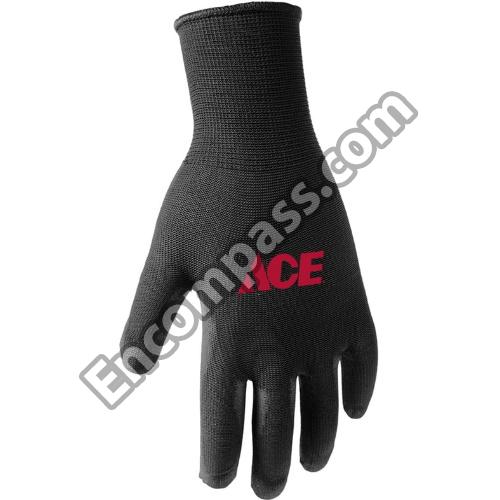 7502347 Medium Black Poly Coated Work Gloves picture 1