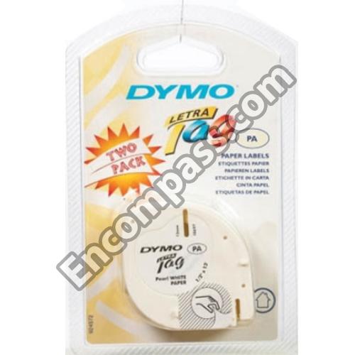 10697 Dymo 2Pk Paper Label Refill Tape