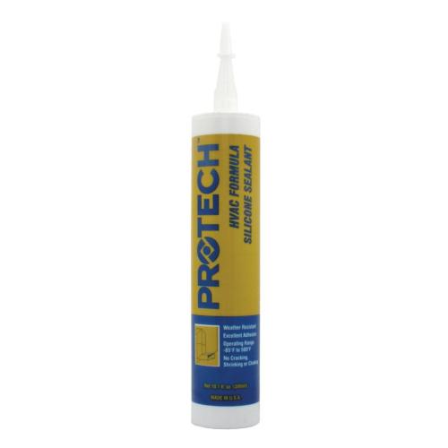 86-370C Protech 370 Hvac/r Silicone - Clear (10.1 Oz. Tube) picture 1