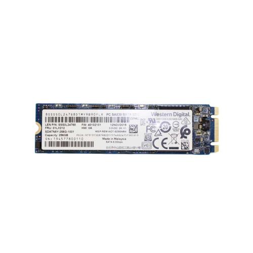 01LX212 Ssd Asm 256G M.2 2280 Sata6g Wd Opal picture 1
