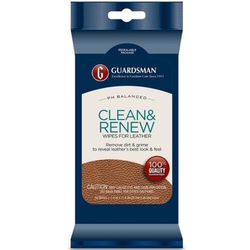 470200 Clean & Renew Wipes For Leather In Shelf-tray