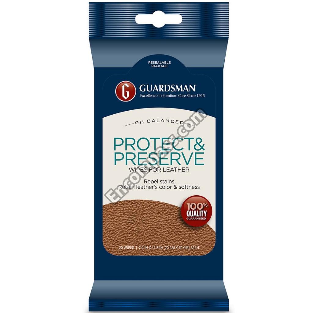 470600 Protect & Preserve Wipes For Leather In Shelf-tray