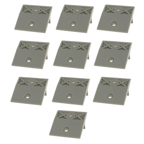 Z310276 Lateral Mounting Clips Grey 10 Pcs picture 2