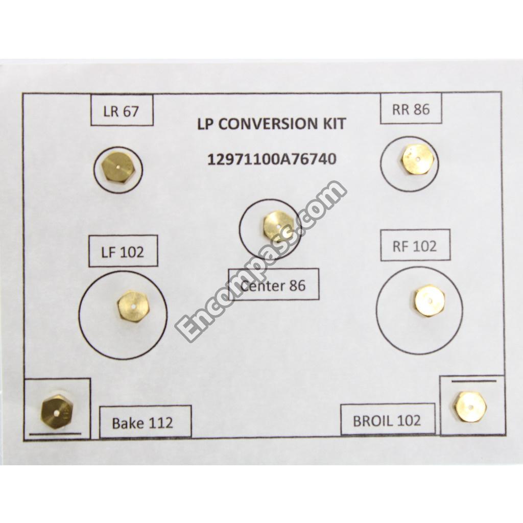 12971100A76740 Lp Conversion Kit