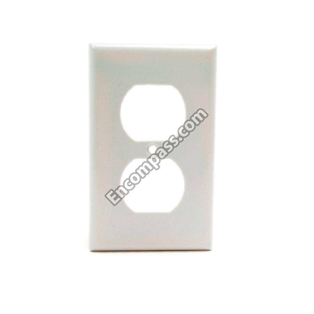 625-2132W Duplex Receptacle Cover Whi