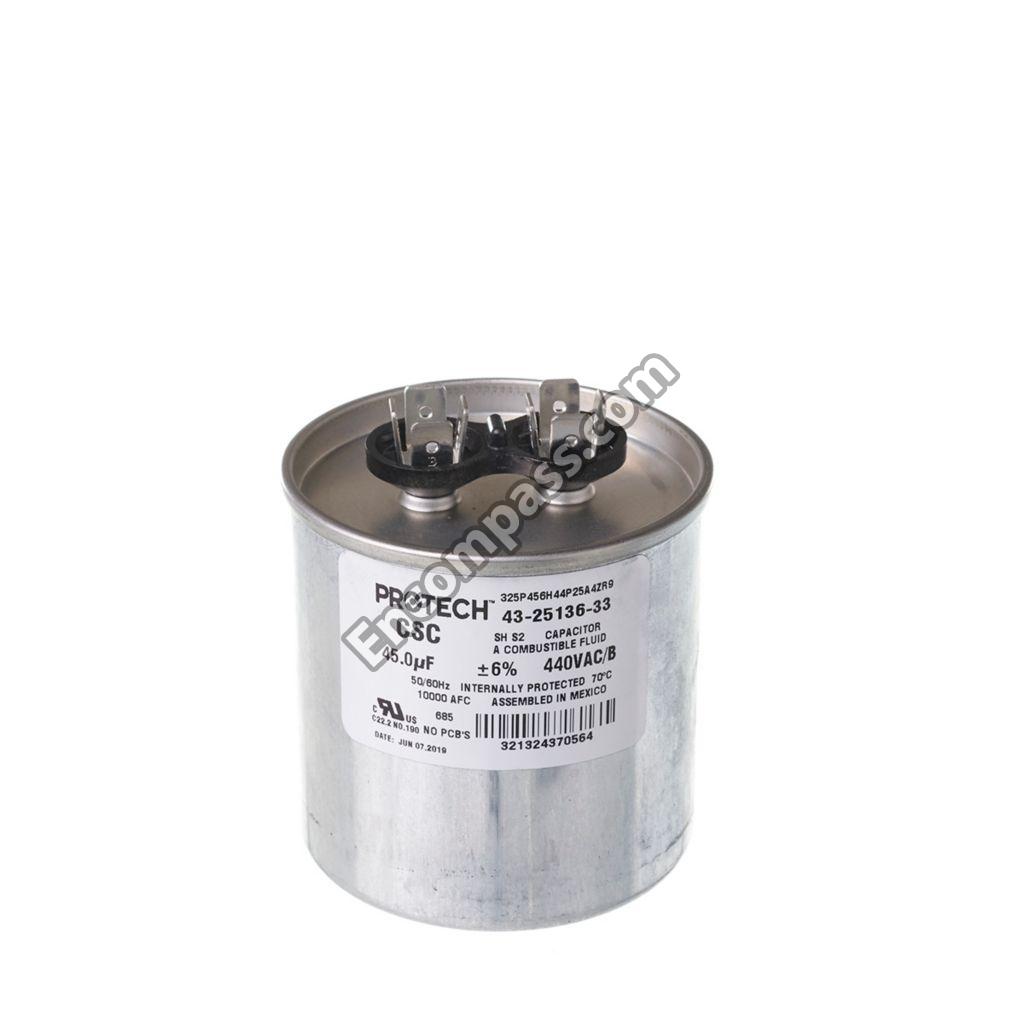 43-25136-33 Rheem Capacitor 45/440