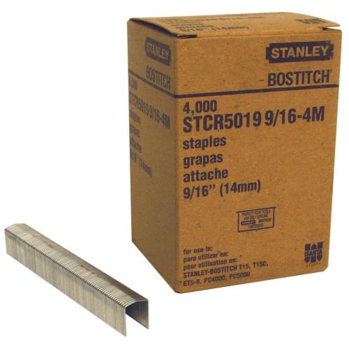 STCR50199/16-4M Bostitch 9/16-Inch Staples 4M