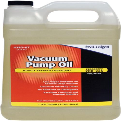 4383-07 Nu Vacuum Pump Oil Gl 43830