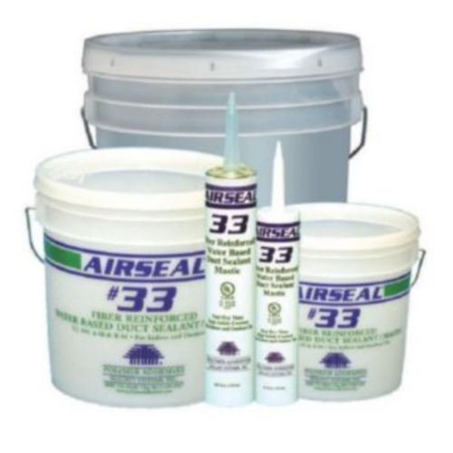 AIRSEAL33-2 Duct Sealant #33 Wht 2 Gal