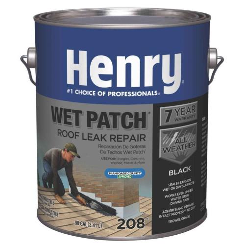 HE208042 Henry 208 1 Gal Blk Mastic