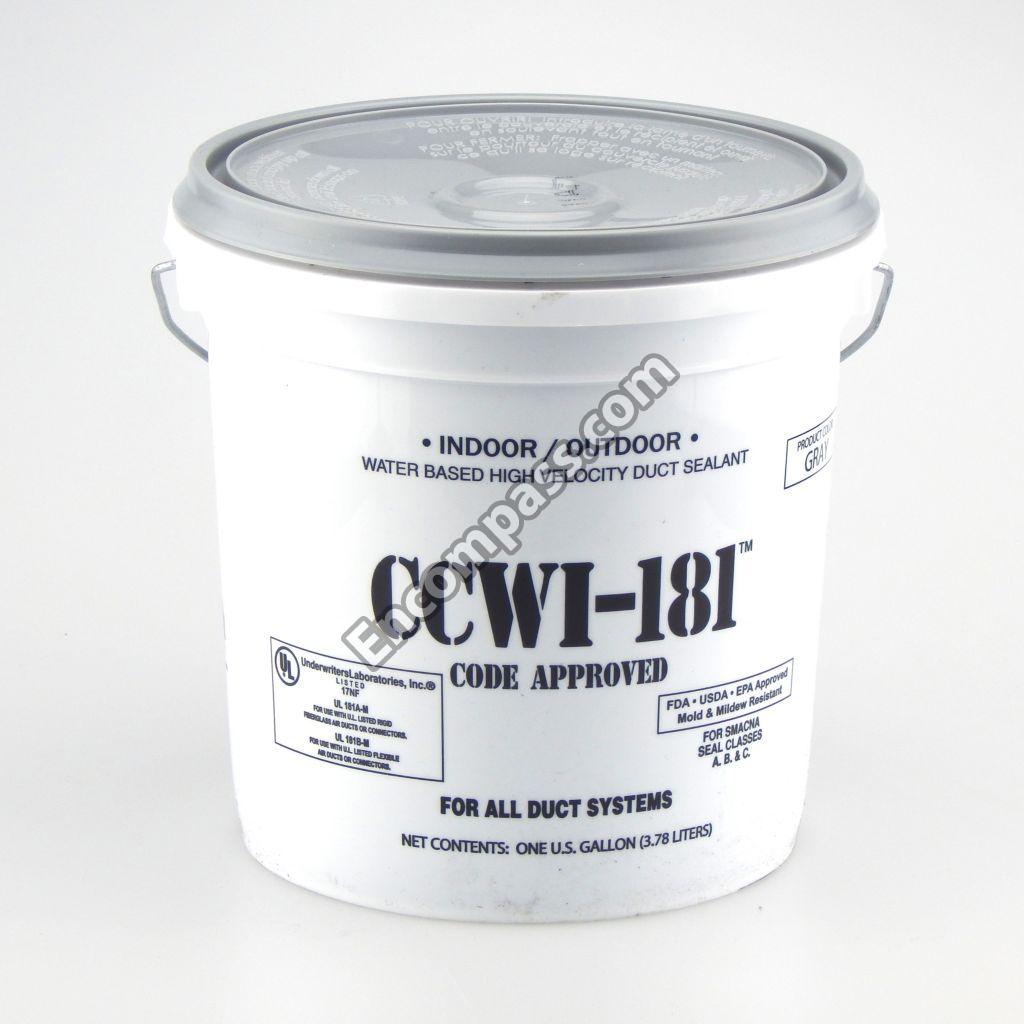 CCWI-181-GRAY 1Gal Duct-seal Ul1 - Gray