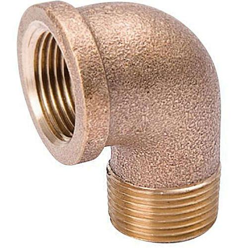 452-004NL 90 Red Brass St El 3/4 picture 1