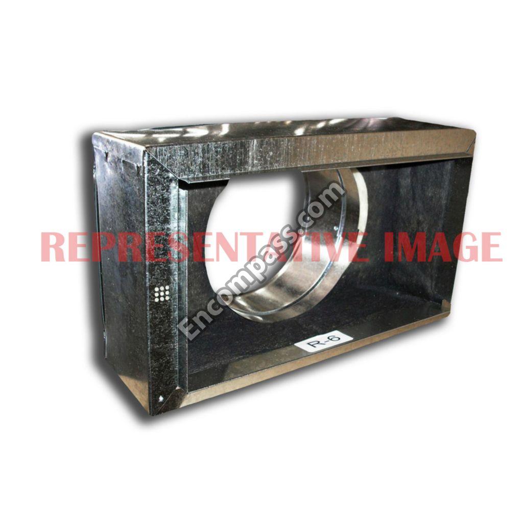 605R61206 M&m 12X6 R6 Blk D/b Reg Box