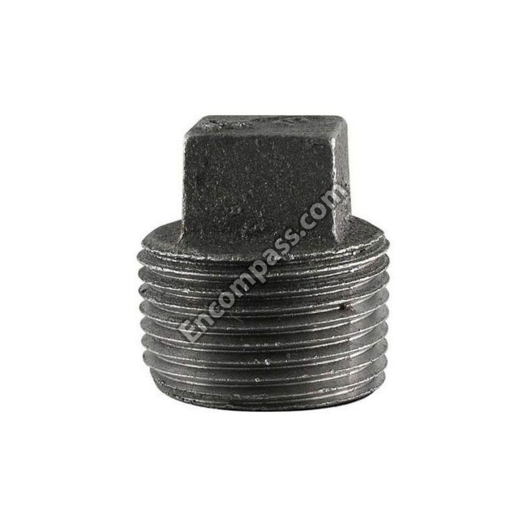 M-109F 1/2 Blk Plug