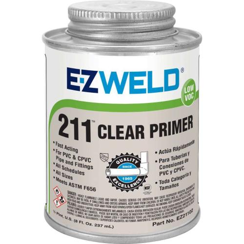 EZ21102 E-z Primer Clear 8 Oz