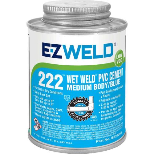 EZ22202 E-z Med Body Blue 8 Oz