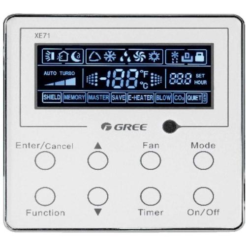 XE71 Gree Ductless Wired Control picture 1