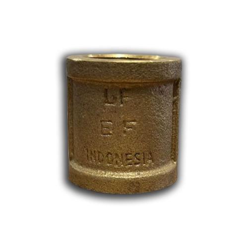 AB103F-C 1/2-Inch Brass Coupling picture 1