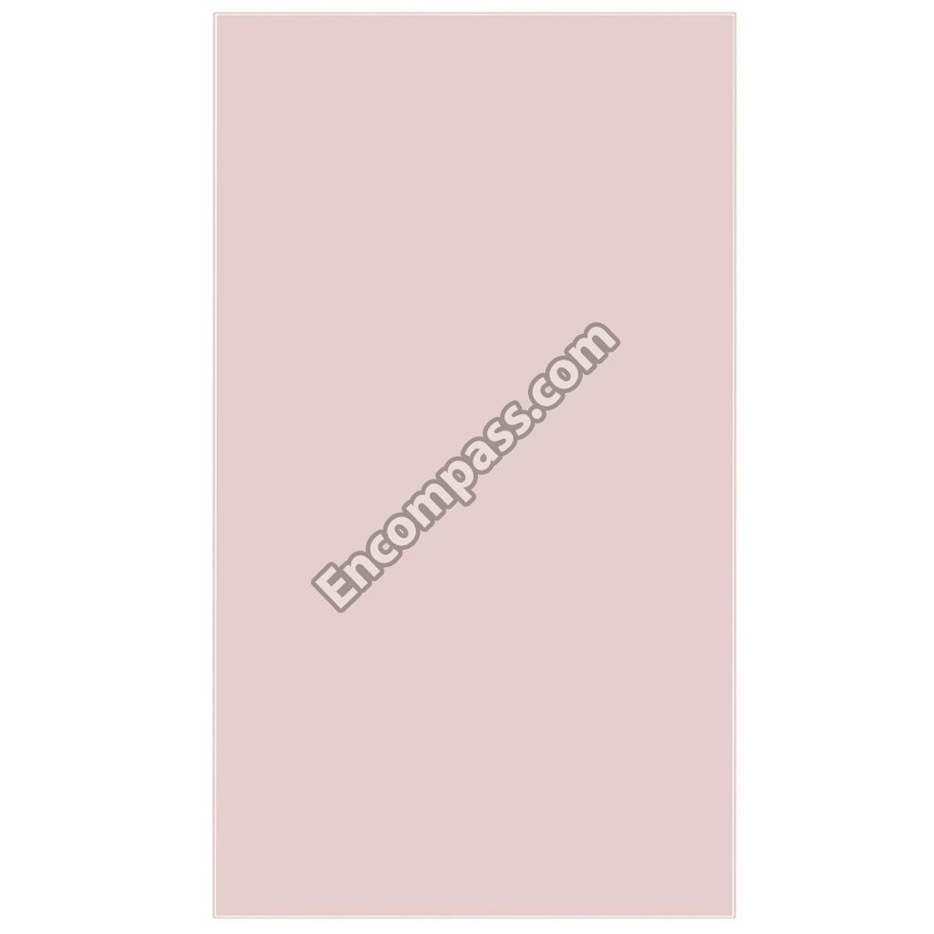 RA-F18DBB32/AA 4-Door Flex Bespoke Refrigerator Panel In Rose Pink Glass - Bottom Panel
