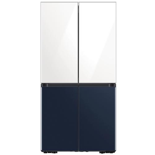 RA-F18DBB41/AA 4-Door Flex Bespoke Refrigerator Panel In Navy Glass - Bottom Panel picture 2