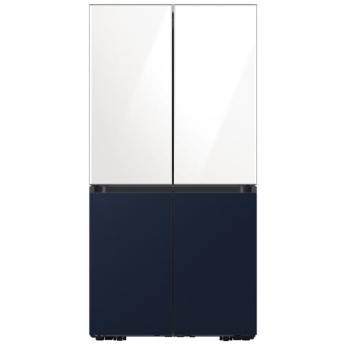 RA-F18DBBQN/AA 4-Door Flex Bespoke Refrigerator Panel In Navy Steel - Bottom Panel picture 2