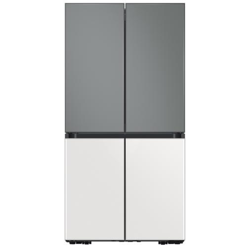 RA-F18DUU31/AA 4-Door Flex Bespoke Refrigerator Panel In Gray Glass (Matte) - Top Panel picture 2