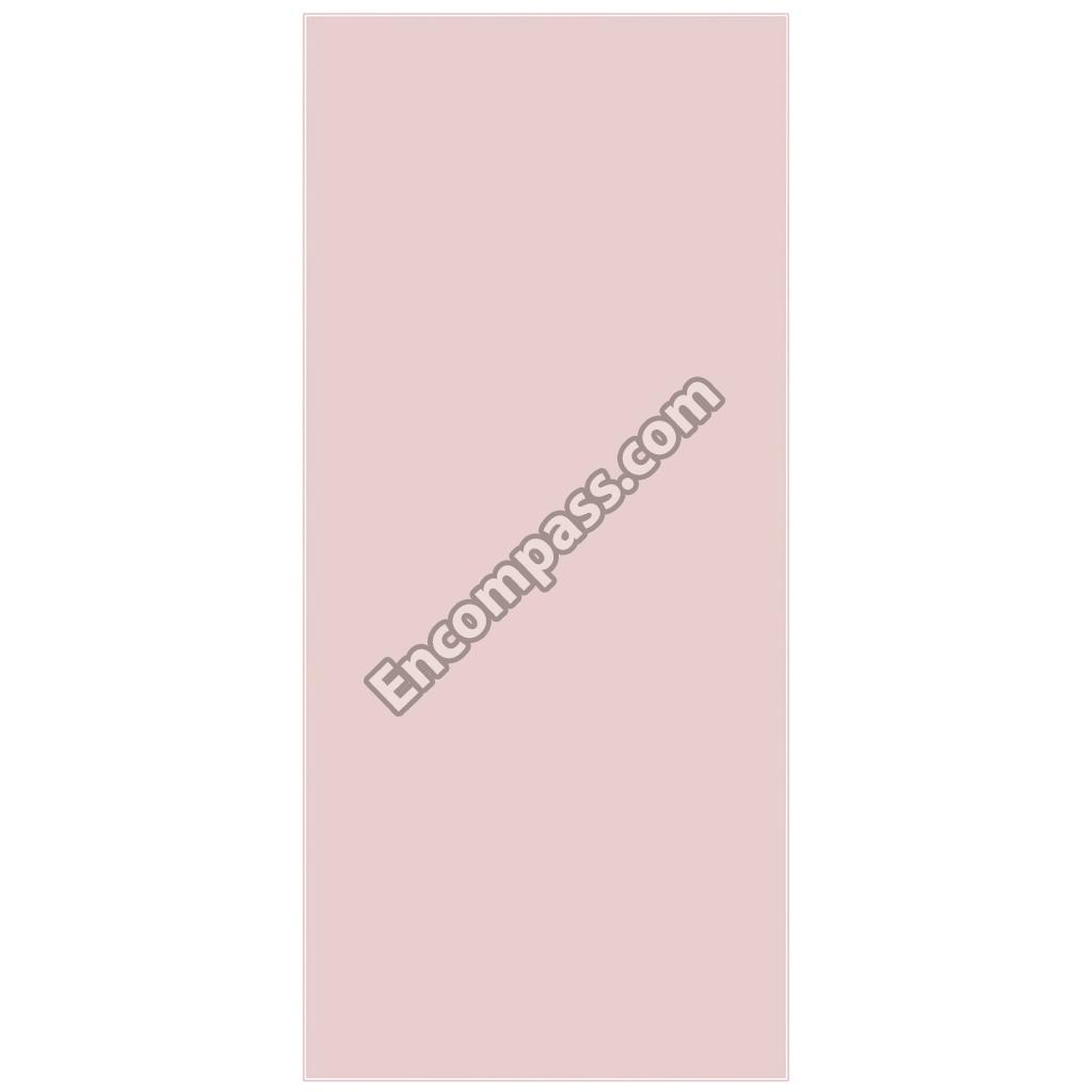 RA-F18DUU32/AA 4-Door Flex Bespoke Refrigerator Panel In Rose Pink Glass - Top Panel