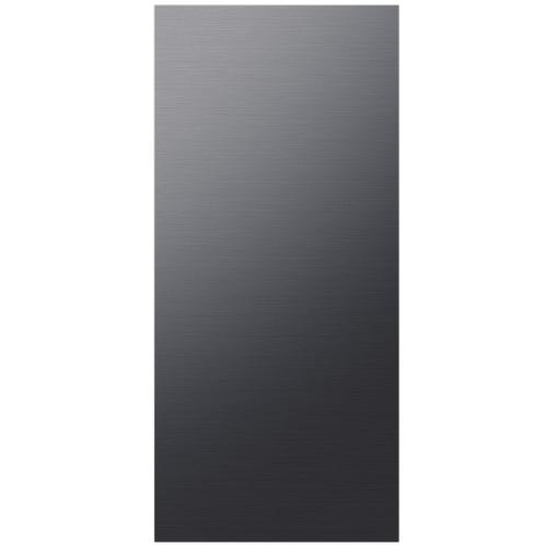 RA-F18DUUMT/AA 4-Door Flex Bespoke Refrigerator Panel In Matte Black Steel - Top Panel